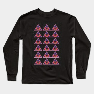 Big brother is watching you! Trippy Style. Long Sleeve T-Shirt